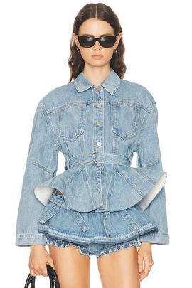 AKNVAS AKNVAS Alex Peplum Jacket