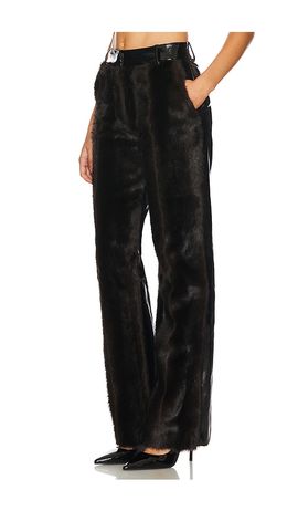 AKNVAS AKNVAS Barberini Faux Fur Pant