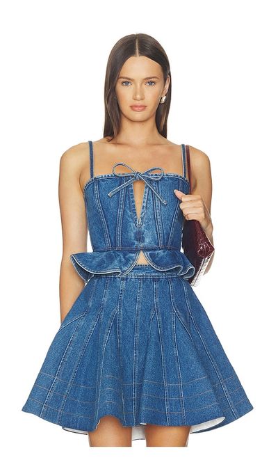 Aknvas Carmi Denim Top