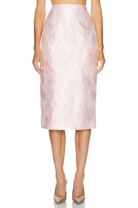 AKNVAS AKNVAS Clarissa Brocade Pencil Skirt