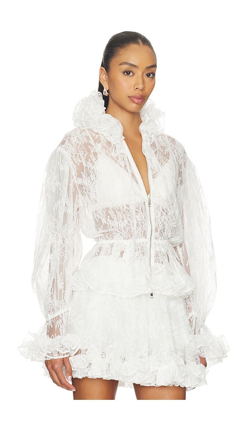 ジャケット・アウター Acka lace sleeve jacket Aknvas Jackets & Coats