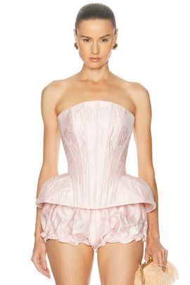 AKNVAS AKNVAS Emmi Strapless Structured Top