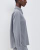 AKNVAS AKNVAS Flor Pinstripe Button Down Shirt Grey/White - 4