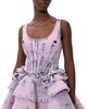 AKNVAS AKNVAS Kaitlyn Denim Fit and Flare Dress Pink - 1