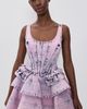 AKNVAS AKNVAS Kaitlyn Denim Fit and Flare Dress Pink - 2
