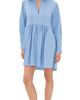 AKNVAS AKNVAS Kate Poplin Dress Blue / White - 1