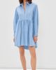 AKNVAS AKNVAS Kate Poplin Dress Blue / White - 2
