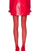 AKNVAS AKNVAS Liva Faux Leather Rose Skirt - 4