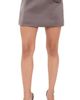 AKNVAS AKNVAS Liva Satin Skirt With Two Roses Steel Grey - 1