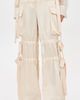 AKNVAS AKNVAS Odin Satin Tie Trousers Cream - 3