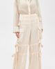 AKNVAS AKNVAS Odin Satin Tie Trousers Cream - 6