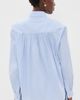 AKNVAS AKNVAS Poplin Rose Button Down Shirt Sky Blue Stripe - 3