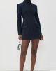 AKNVAS AKNVAS Toni Pinstripe Dress Navy / White - 5