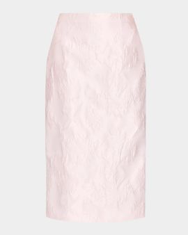 AKNVAS Clarissa Brocade Midi Skirt