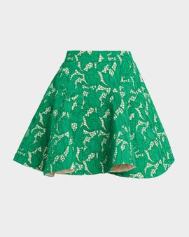 AKNVAS Kalle Guipure Lace Circle Skirt