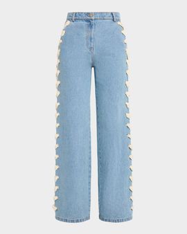 AKNVAS Lyd Laced Denim Trousers