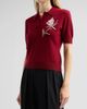 AKNVAS Women's Ailey Embroidered Wool-Cashmere Polo Sweater - 4