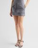 AKNVAS Women's Cherry Grey Pinstripe Skirt - 4
