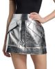 Aknvas Women's Cherry Metallic-Finish A-Line Miniskirt - 3