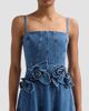 Aknvas Women's Eryn Denim Midi Dress - 5