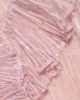 Aknvas Women's Este Sequined Ruffled Sheer Top - 7