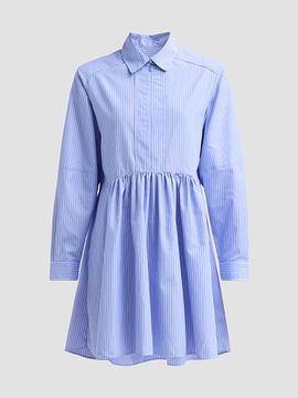 Aknvas Women's Kate Poplin Mini Shirtdress