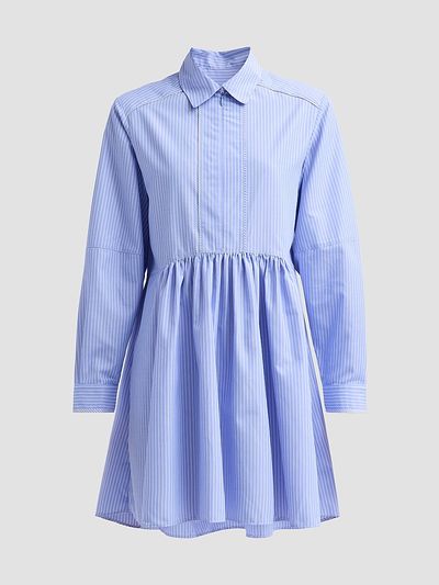 Aknvas Women's Kate Poplin Mini Shirtdress