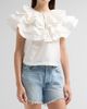 AKNVAS Women's Linda Taffeta Cape Top - 4
