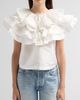 AKNVAS Women's Linda Taffeta Cape Top - 5