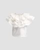 AKNVAS Women's Linda Taffeta Cape Top - 6