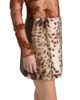 Aknvas Women's Lis Faux Fur Lynx Miniskirt - 4