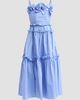 Aknvas Women's Rach Poplin Midi Dress - 6