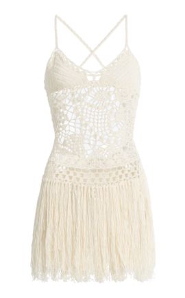 Akoia Swim Akoia Swim Akoia Crochet Cotton Mini Dress