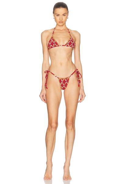 Akoia Swim Akoia Swim Batik Smock Crochet Bikini Set