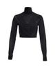 AKOK Anamika Khanna Women's Necklace Turtleneck Mesh Top - 1