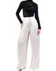 AKOK Anamika Khanna Women's Necklace Turtleneck Mesh Top - 2