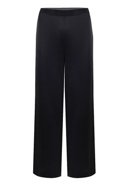 AKOK Anamika Khanna Women's Silk Wide-Leg Flared Trousers