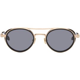 Akoni Akoni Gold & Black Astria Sunglasses