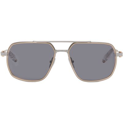 Akoni Akoni Gold & Gunmetal Pathfinder Sunglasses