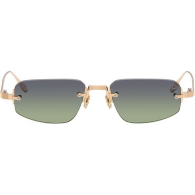 Akoni Akoni Gold Juno-Three Sunglasses