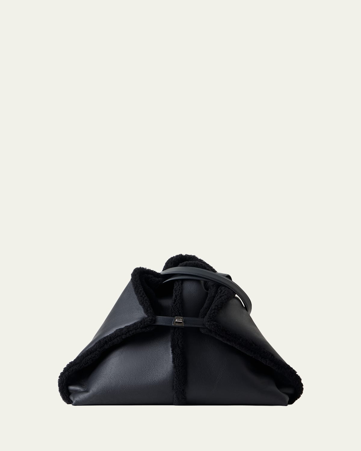 Akris - Ai Medium Colorblock Leather Tote Bag