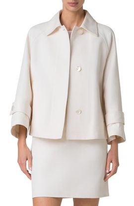 Akris Akris Alia Crop Trench Jacket