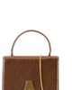 Akris Akris Alice Crinkled Metallic Leather Top Handle Bag - 1