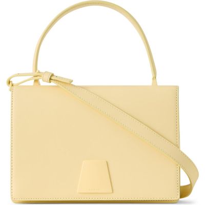 Akris Akris Alice Leather Top Handle Bag