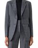 Akris Akris Arie Wool Flannel Blazer - 1