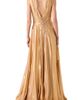 Akris Akris Asymmetric Silk Georgette Lamé Gown - 2