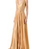 Akris Akris Asymmetric Silk Georgette Lamé Gown - 3