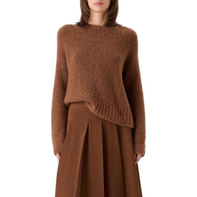Akris Akris Cashmere & Silk Bouclé Sweater