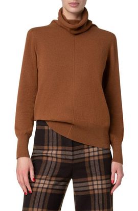 Akris Akris Cowl Turtleneck Cashmere Sweater