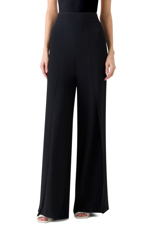 Akris Akris Fellia Silk Georgette Wide Leg Pants